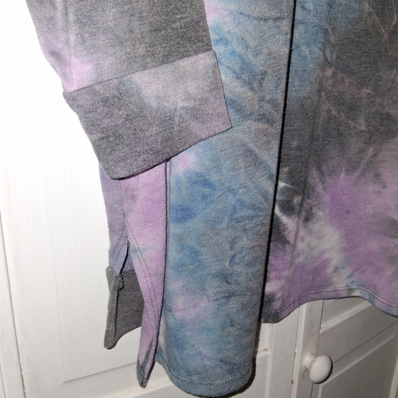 Kim & Cami Blue and Purple Hoodie - Picture 5 of 6